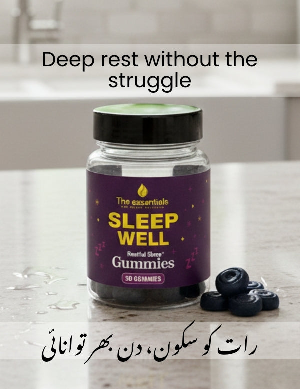 🌙 Sleep Well Gummies – Deep Sleep, Bright Mornings