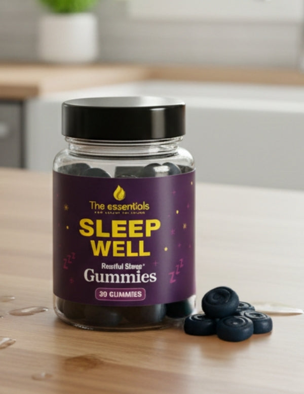 🌙 Sleep Well Gummies – Deep Sleep, Bright Mornings