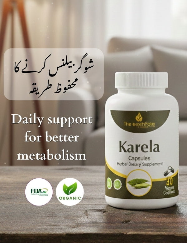 Karela Capsules – Natural Herbal Support for Blood Sugar Balance & Liver Health