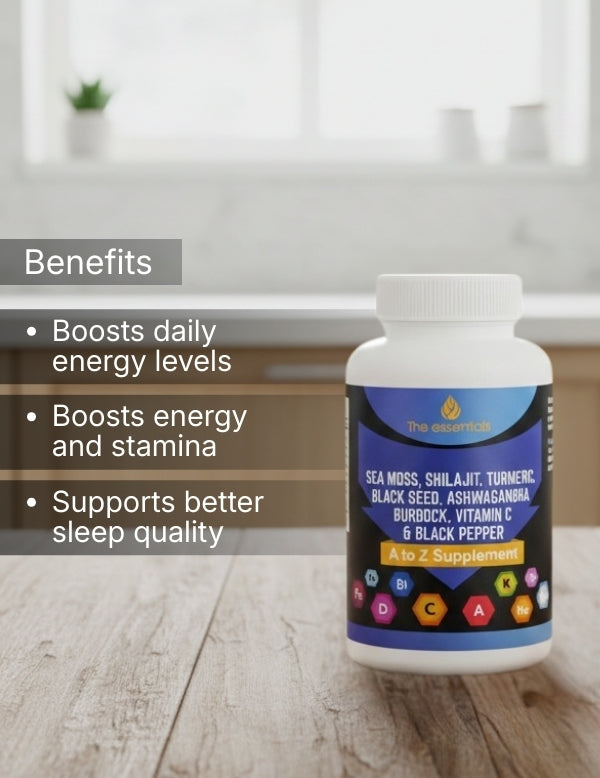 A to Z Supplement – Complete Herbal Blend for Energy, Immunity & Overall Wellness
