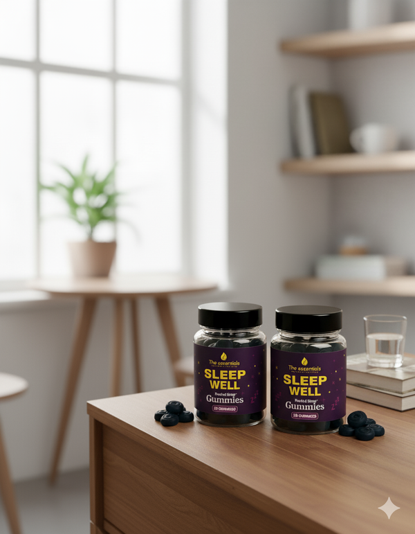 🌙 Sleep Well Gummies – Deep Sleep, Bright Mornings