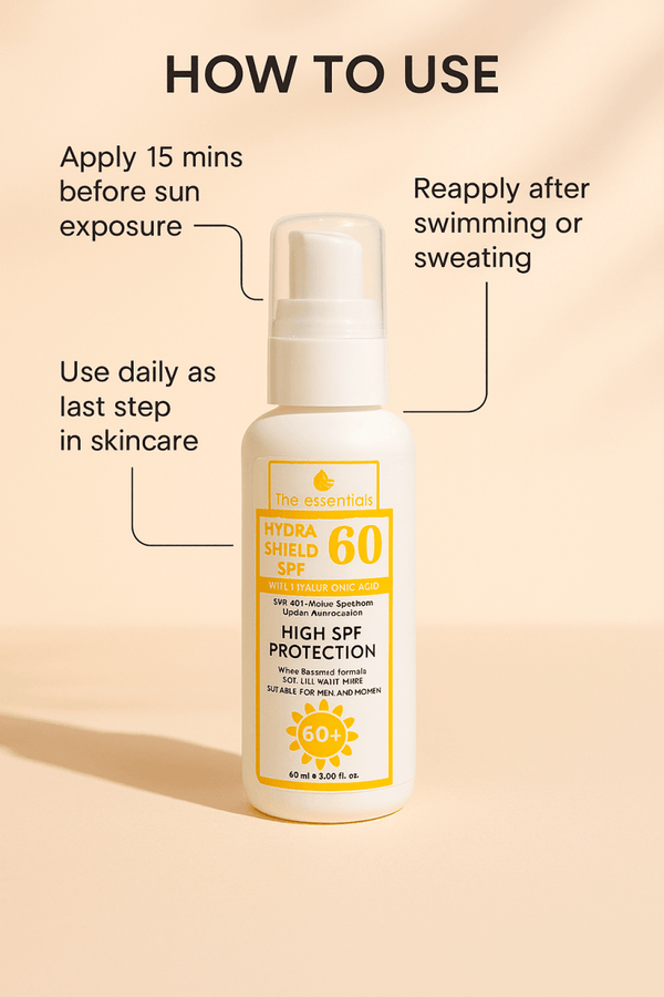 Essentials Hydra Shield SPF 60 - Sunblock