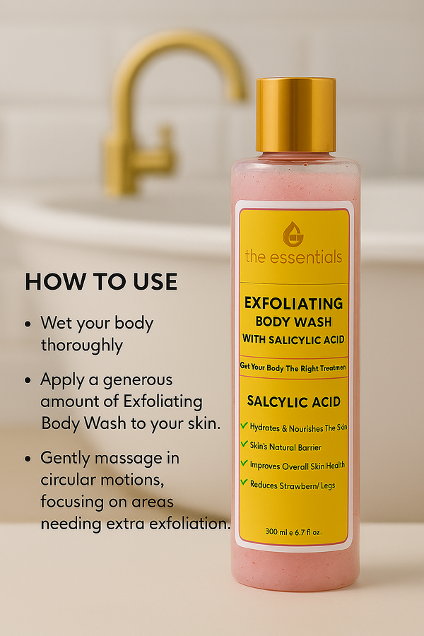 Purifying Exfoliating Body Wash With Salicylic Acid