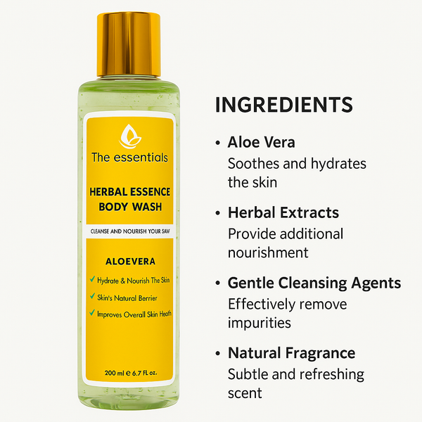 Essentials Herbal Essence Body Wash