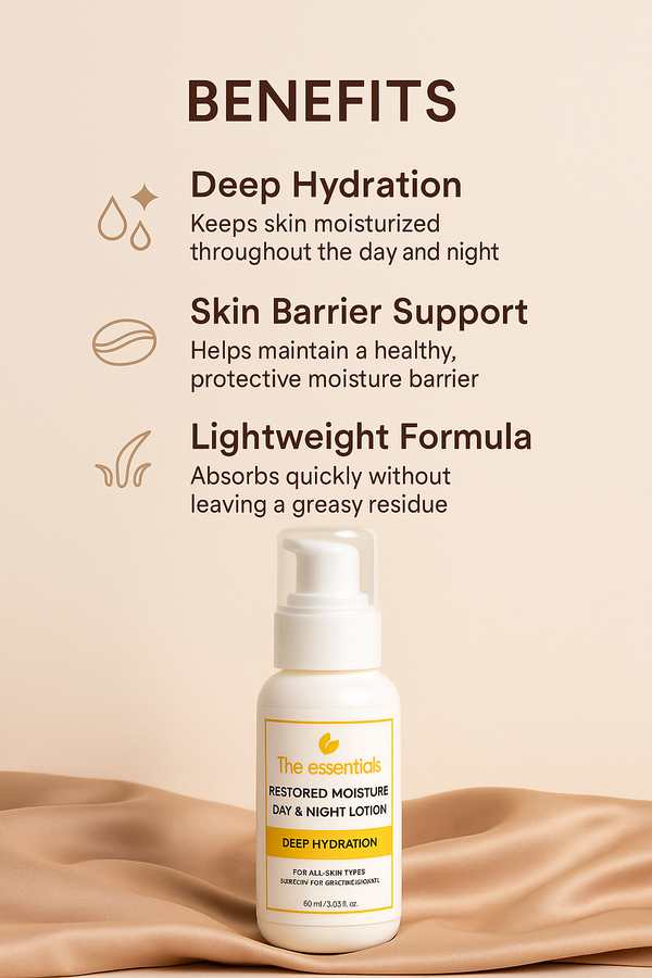 Essentials Restored Moisture Day & Night Lotion