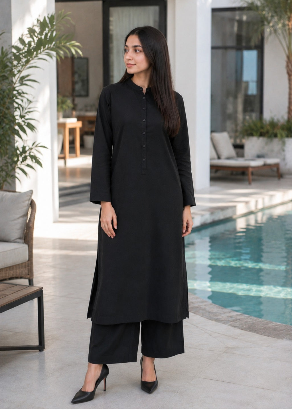 Black Premium Co-ord Set