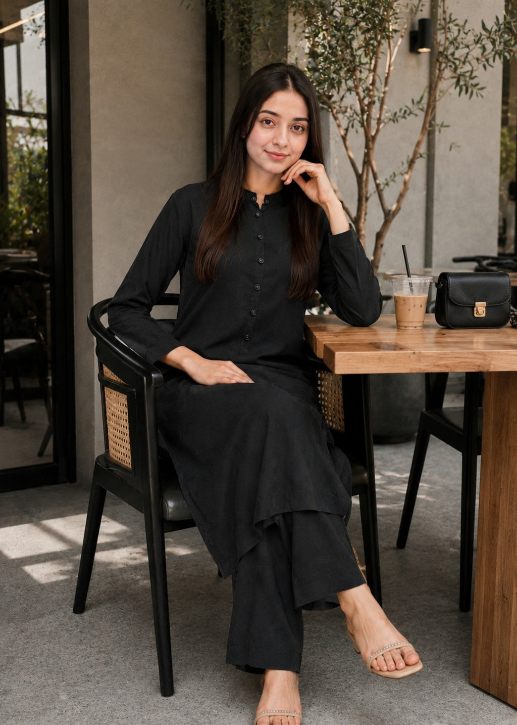 Black Premium Co-ord Set