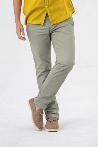 Sage Ease Slim Fit Trousers