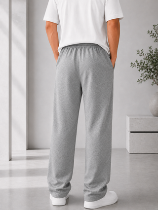 Relax Fit Trousers - Light Grey