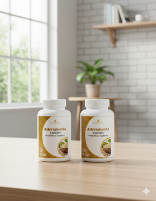 Ashwagandha Capsules – Natural Stress Relief, Energy & Mental Clarity