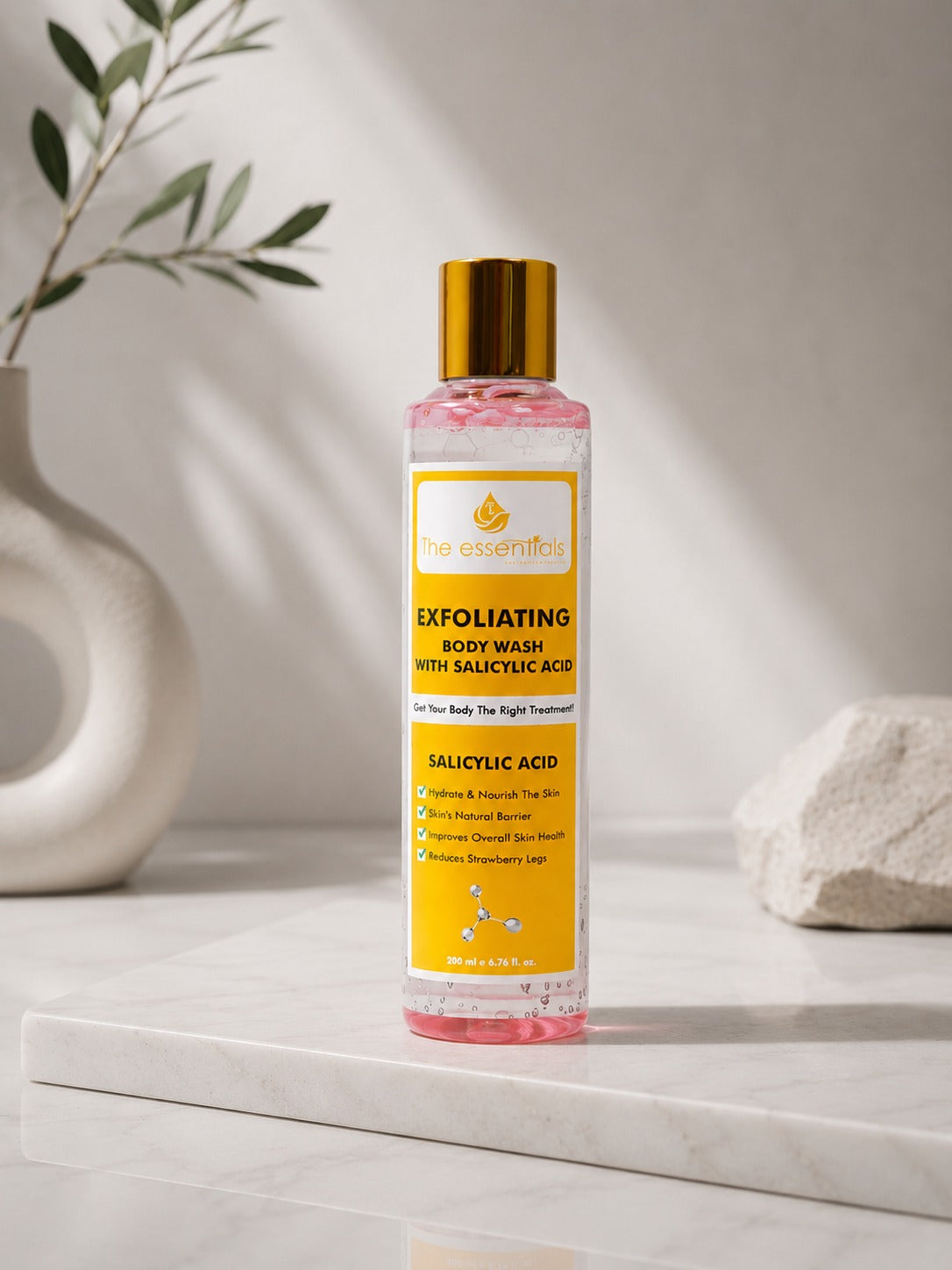 Purifying Exfoliating Body Wash With Salicylic Acid