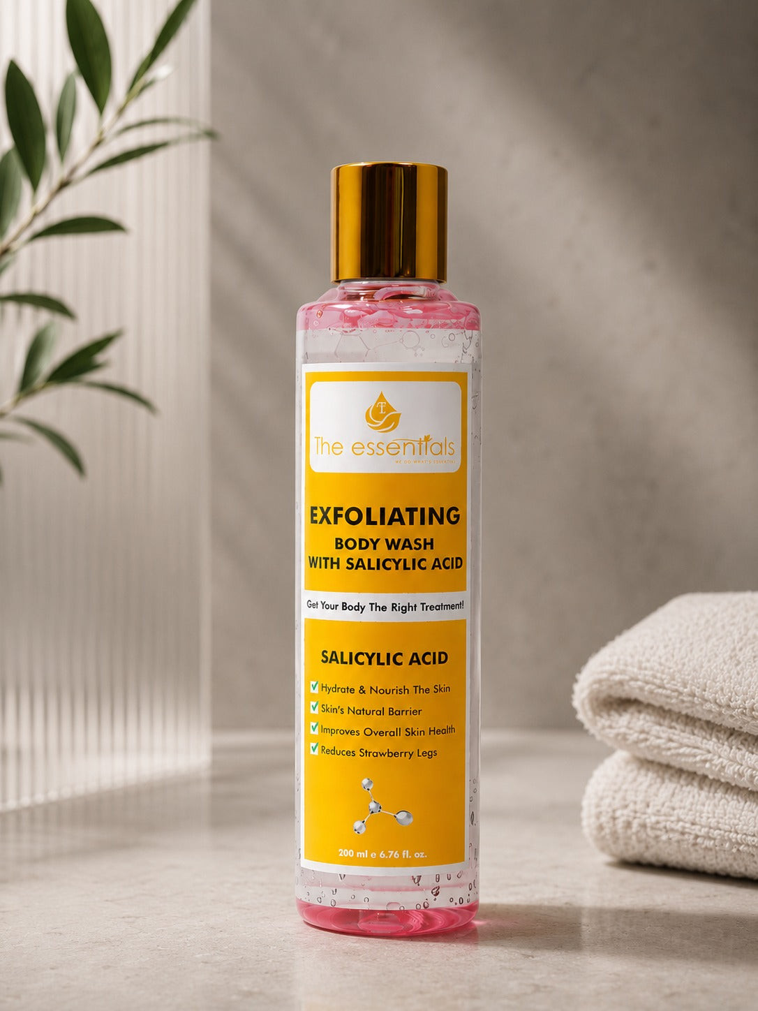 Purifying Exfoliating Body Wash With Salicylic Acid