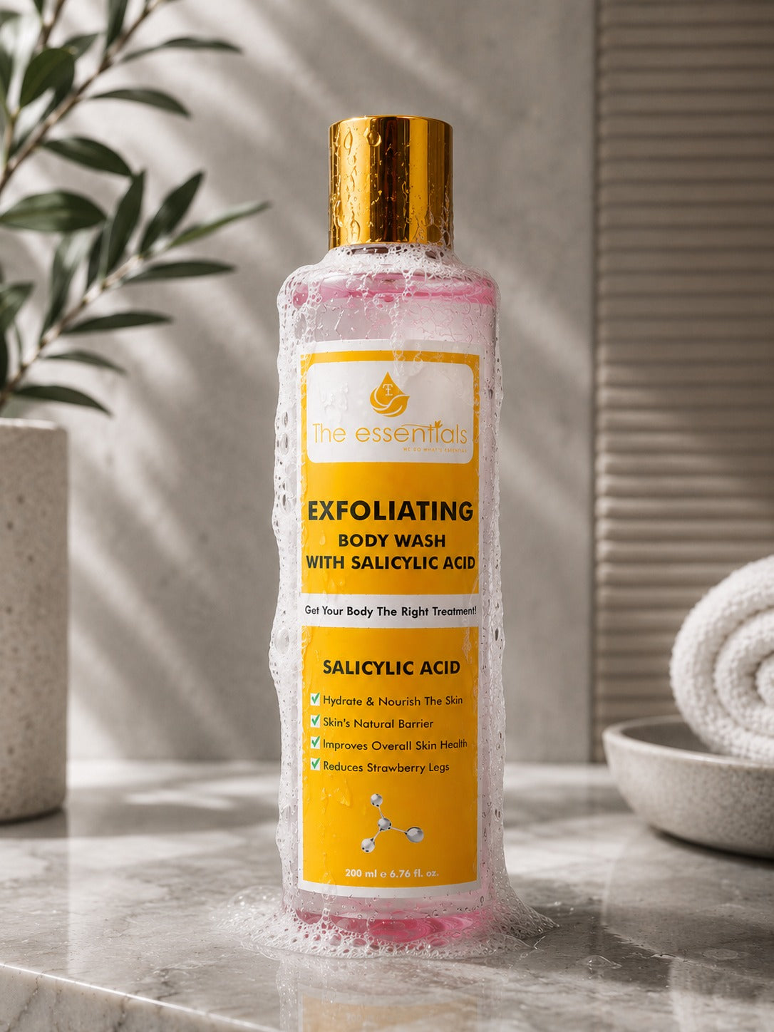 Purifying Exfoliating Body Wash With Salicylic Acid