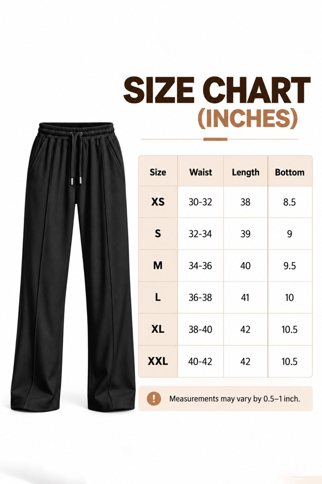 Noir Relaxed-Fit Trousers - Black
