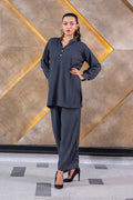 Charcoal Grey Two-Piece Co-Ord Set