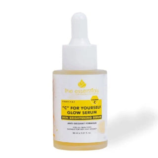 C For Yourself Glow Serum bottle front view – vitamin C skin brightening serum for all skin types