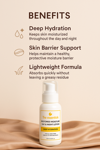 Essentials Restored Moisture Day & Night Lotion