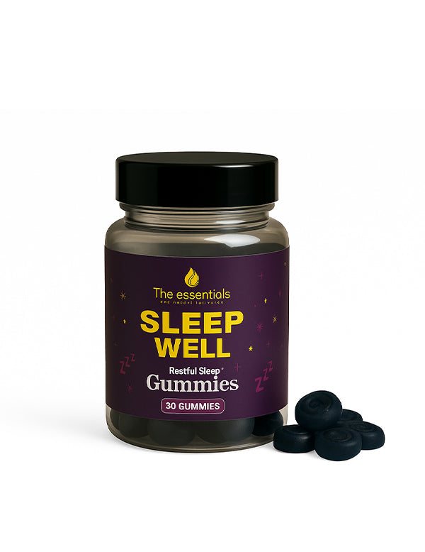 🌙 Sleep Well Gummies – Deep Sleep, Bright Mornings