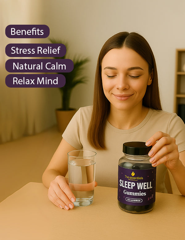 🌙 Sleep Well Gummies – Deep Sleep, Bright Mornings