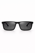 Matte Wayfarers – Graphic Wing Detail